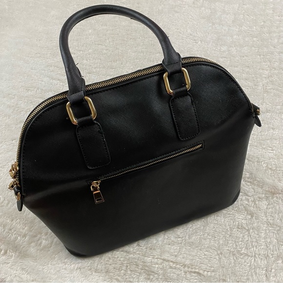 Miztique Black with Racer-Stripe Handbag Zipper Purse - Picture 5 of 13